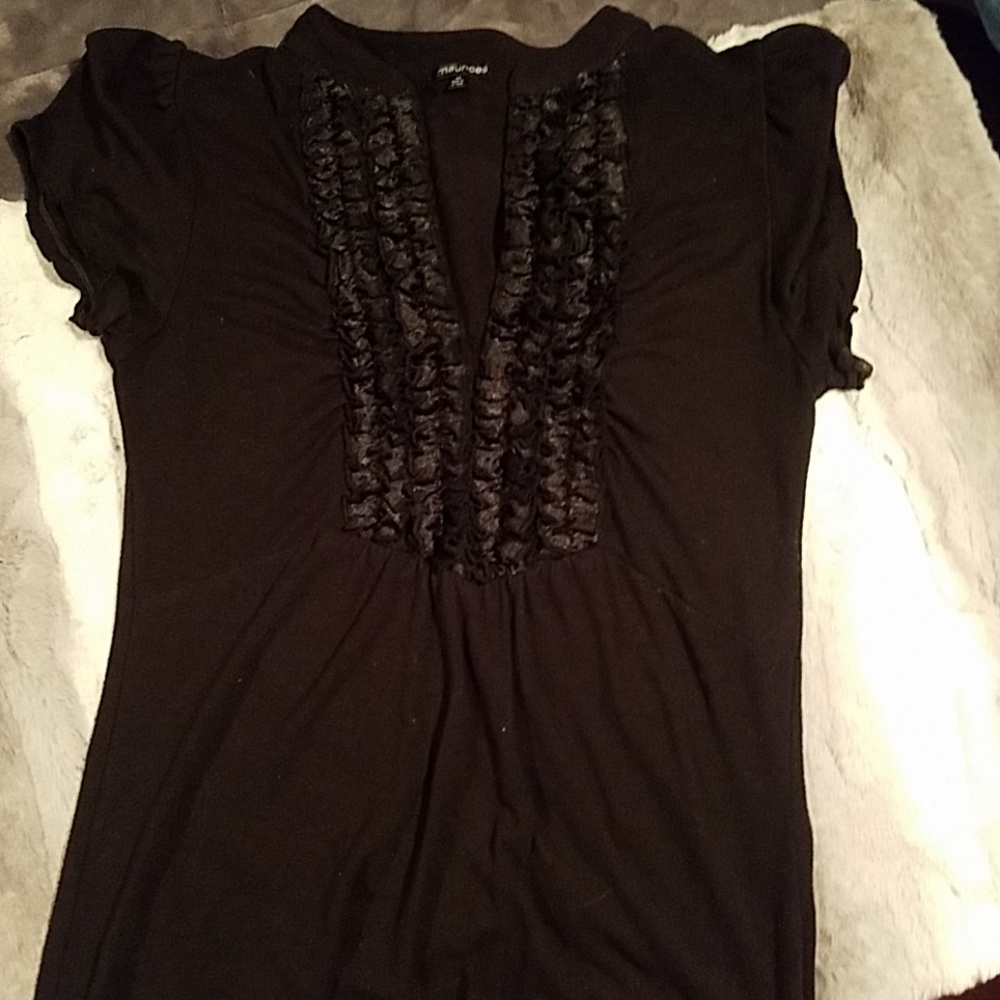 Black maurice's shirt